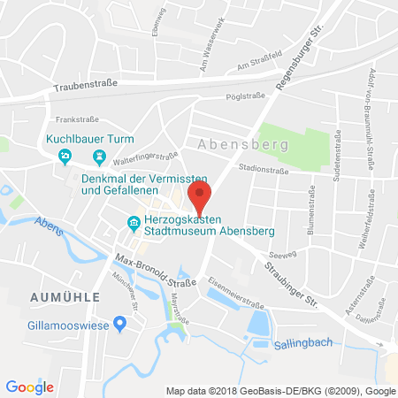 Kartenansicht Tankstelle Barthmann