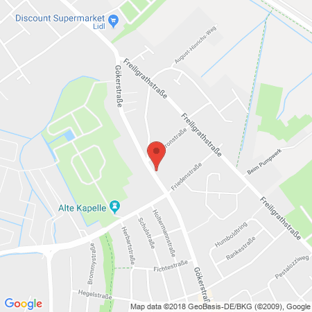 Kartenansicht Tankstelle