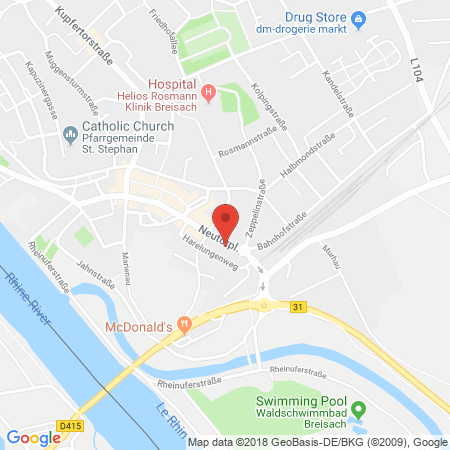 Kartenansicht TAMOIL