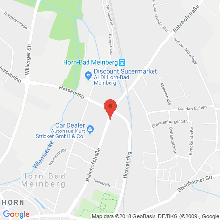 Kartenansicht AVIA-Tankstelle