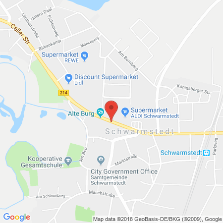 Kartenansicht Tankstelle Voigtländer