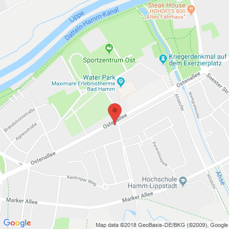 Kartenansicht Westfalen