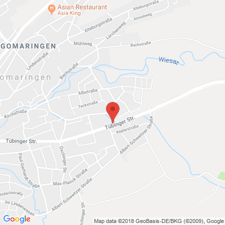 Kartenansicht MTB Automaten-Tankstelle