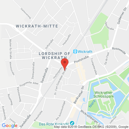 Kartenansicht HAWA Flüssiggas GmbH