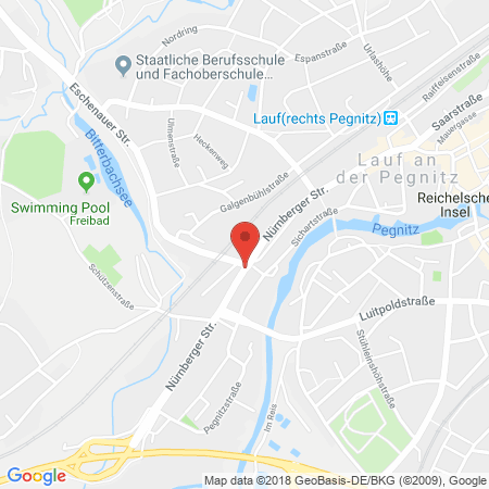 Kartenansicht ELO-Tankstelle