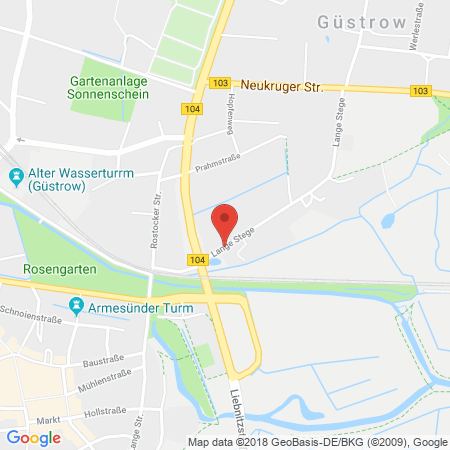 Kartenansicht Propan und technische Gase F. Wittenburg