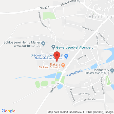 Kartenansicht AVIA Xpress