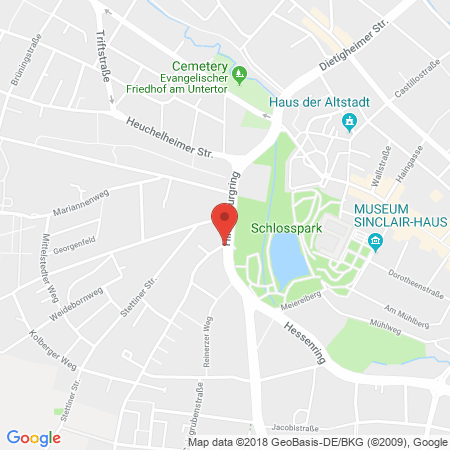 Kartenansicht OMV-Tankstelle