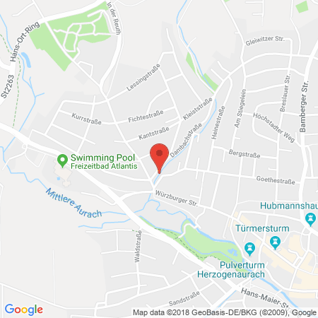 Kartenansicht freie Tankstelle