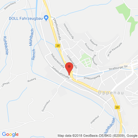 Kartenansicht Freie Tankstelle