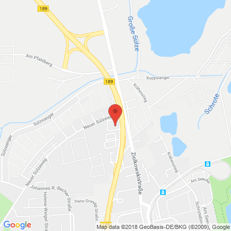 Kartenansicht Shell