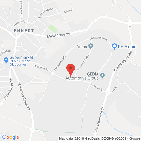 Kartenansicht Brachthäuser