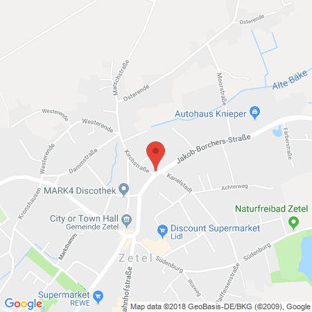 Kartenansicht Esso Station Walter Schweer