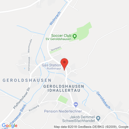 Kartenansicht Freie Tankstelle Geroldshausen