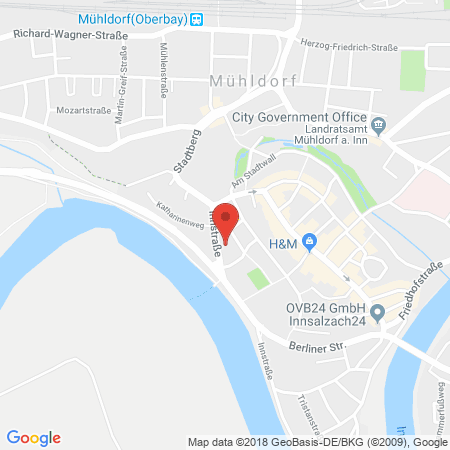 Kartenansicht Tankstelle Franz Dechantsreiter