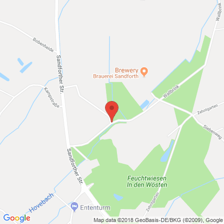 Kartenansicht Autocenter Brockhagen Kriegel GmbH