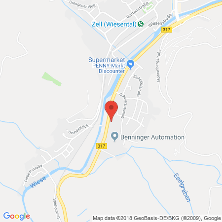 Kartenansicht Freie Tankstelle