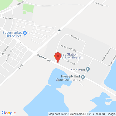 Kartenansicht Tankhof Iffezheim