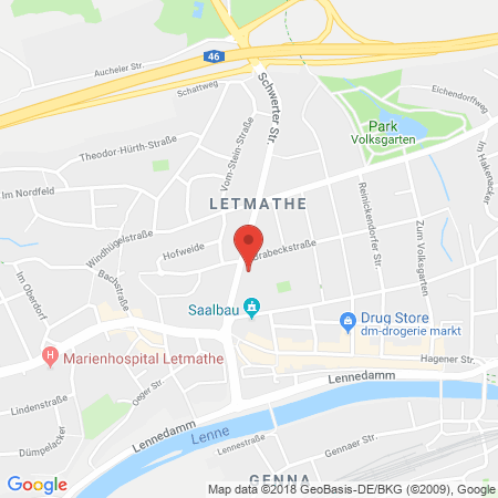 Kartenansicht bft-Station Sabrina Grigutsch