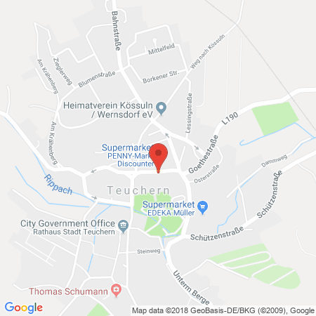 Kartenansicht DB Tankstelle