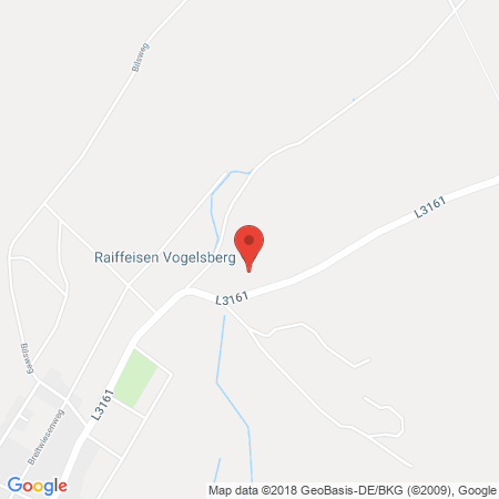 Kartenansicht Raiffeisen Vogelsberg GmbH