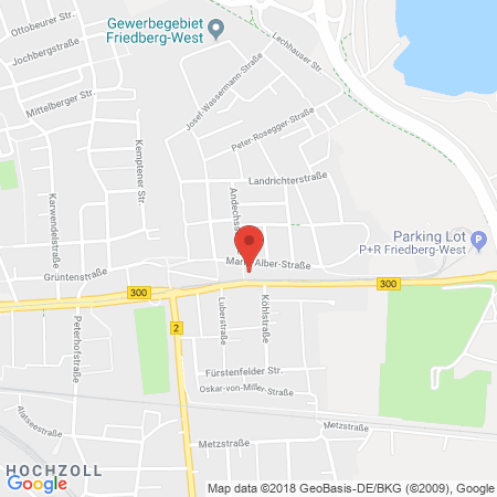 Kartenansicht BK-Tankstelle Susanne Feistl