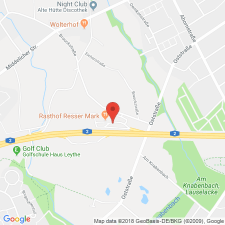 Kartenansicht Westfalen