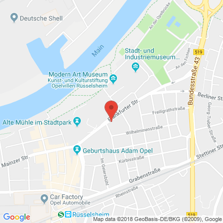 Kartenansicht Tankstelle