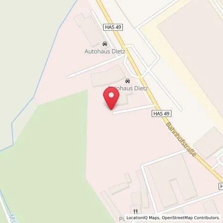 Karte Freie Tankstelle