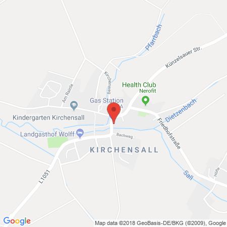 Kartenansicht AVIA Xpress