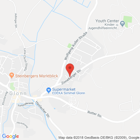 Kartenansicht Tankstelle Gartner