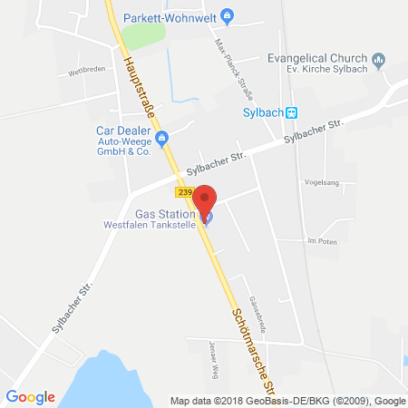 Kartenansicht Westfalen