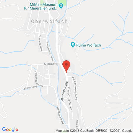 Kartenansicht Sum Automobile