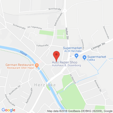 Kartenansicht freie Tankstelle