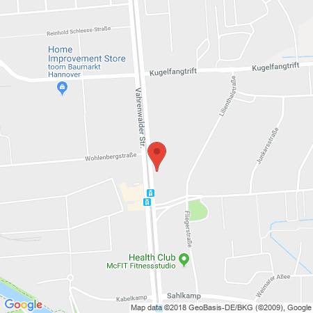 Kartenansicht Tankcenter