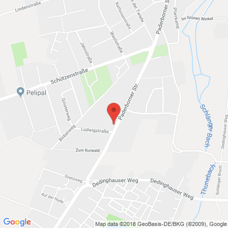 Kartenansicht Access