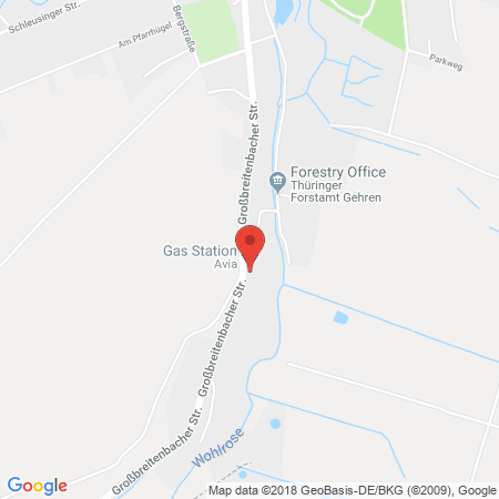 Kartenansicht AVIA