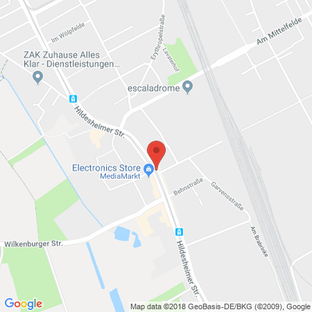 Kartenansicht Westfalen Tankstelle Frank Prelle