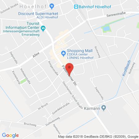 Kartenansicht Westfalen-Tankstelle Ferdinand Falkenrich