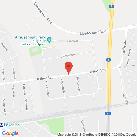 Kartenansicht Westfalen Tankstelle