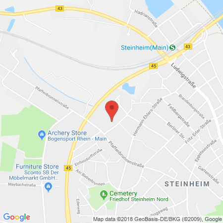Kartenansicht REWE