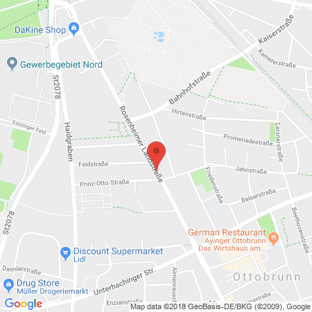 Kartenansicht Sprint Tankstelle