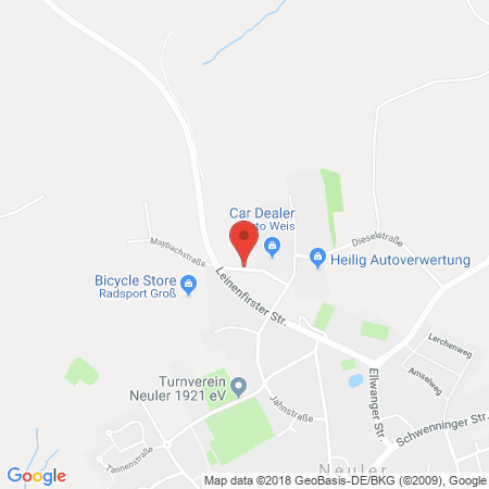 Kartenansicht freie Tankstelle