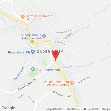 Kartenansicht freie Tankstelle