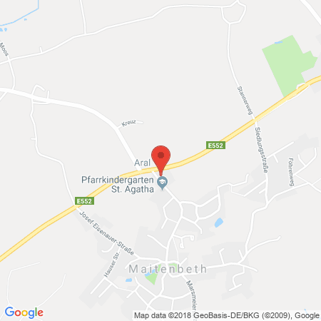 Kartenansicht ARAL