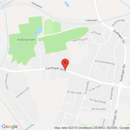 Kartenansicht West-Tank