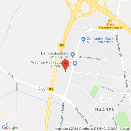 Kartenansicht Schallenkamp GmbH
