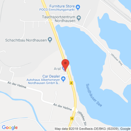 Kartenansicht ARAL