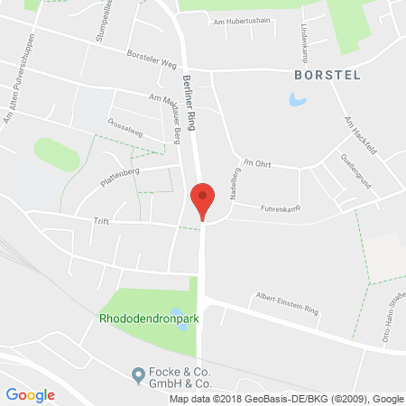 Kartenansicht CLASSIC Tankstelle Wolfgang Bysäth