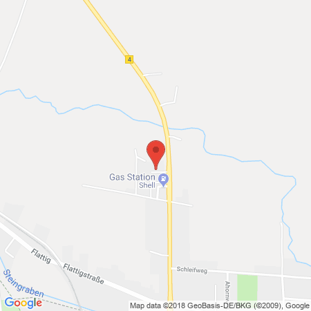 Kartenansicht Shell